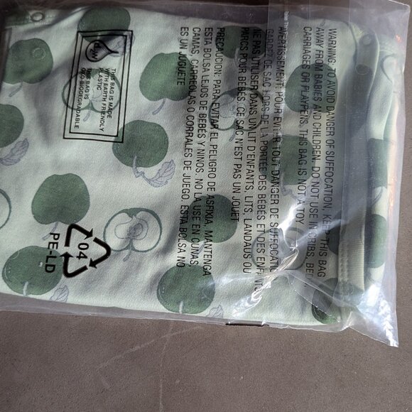 Kate Quinn long sleeve kimono bodysuit | loden apples | organic cotton interlock - Picture 14 of 15